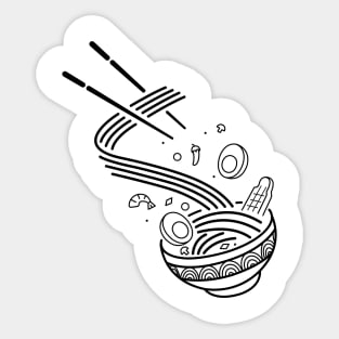 Ramen Noodles Sticker